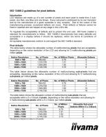 ISO13406-2_guidelines for pixel defects